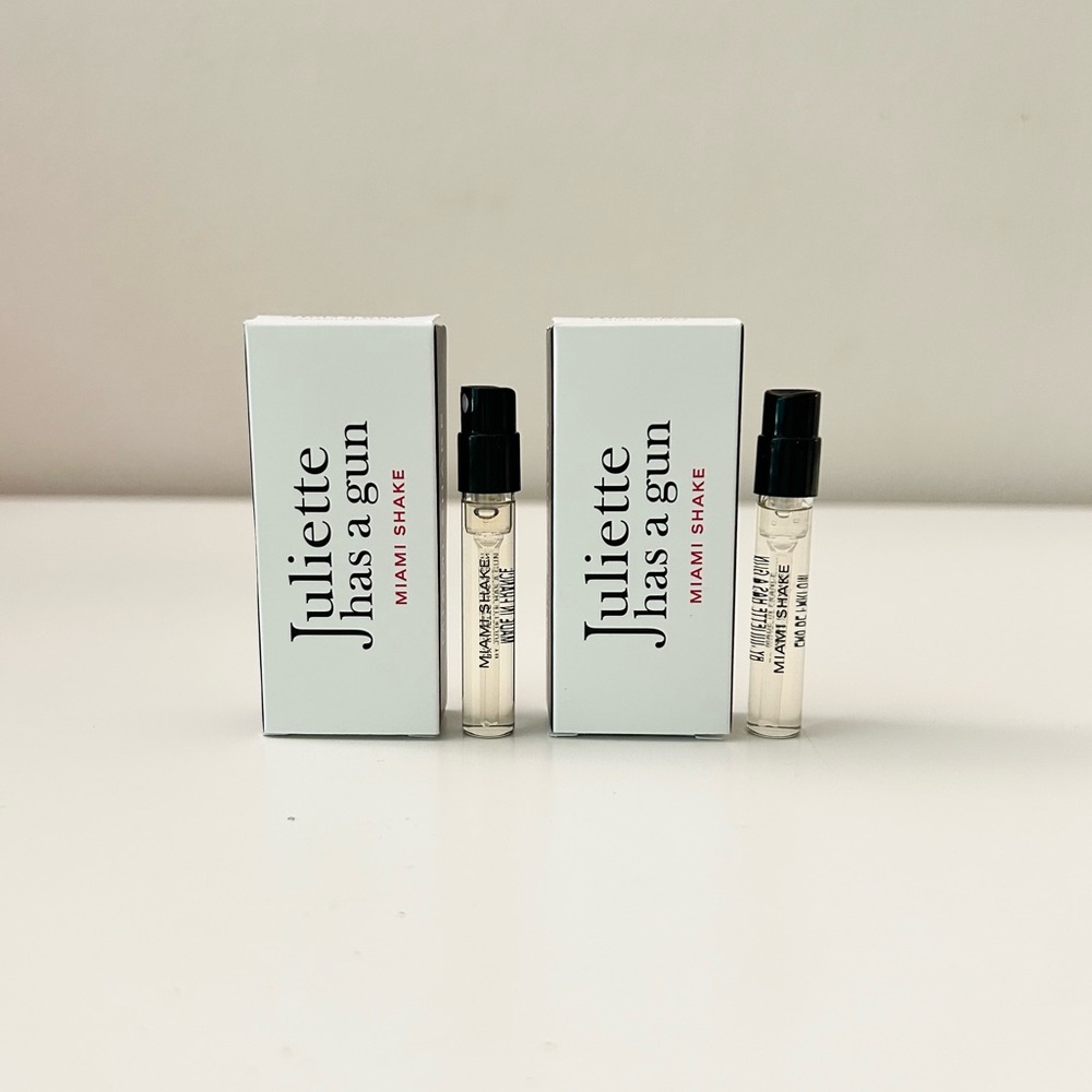 🌸JULIET HAS A GUN Miami Shake EDP Vial Spray Sample 1.7 mL x 2